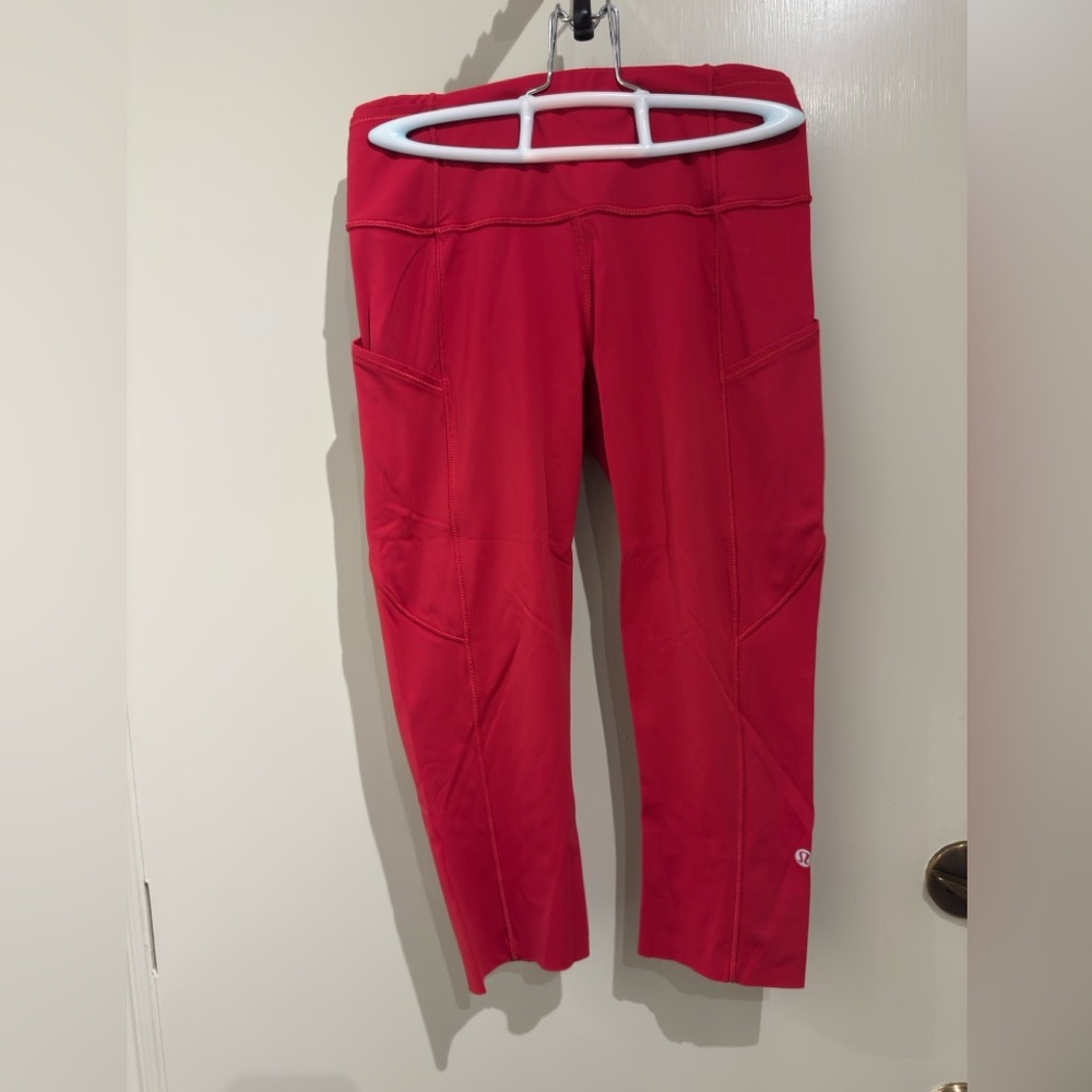 Lululemon fast & free 19” crops